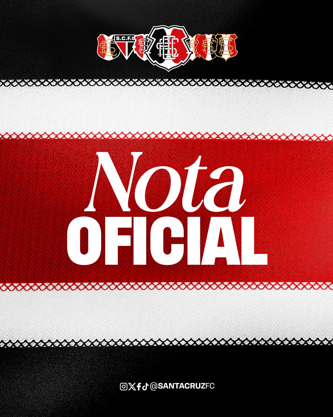 Santa Cruz inicia parceria com o Sete de Setembro